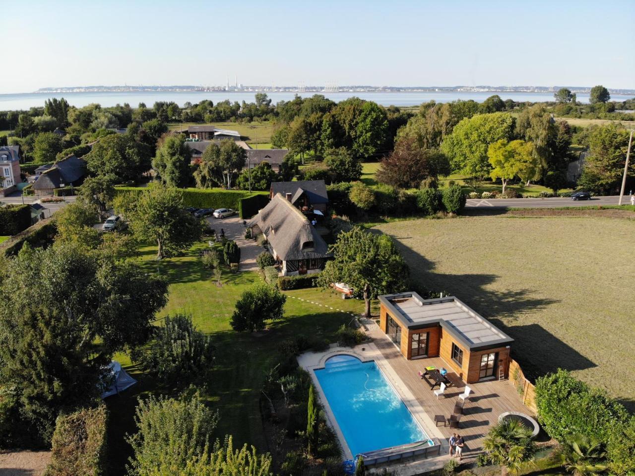 La Griotte & Spa&Piscine Pennedepie Exterior foto